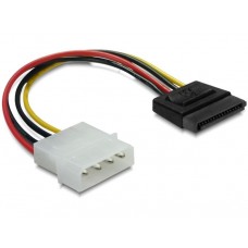 Kabel Power Molex 4pin Moški > SATA15 pin Ženski 6cm