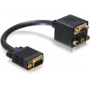 Adapter kabel VGA Moški > VGA+3xCinch Ženski Delock