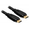 Kabel HDMI A-A Moški/Moški 1.4 ploščati 1,0m DL