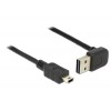 Delock kabel EASY-USB 2.0-A moški obojestranski (gor/dol) > USB 2.0 mini moški 1 m