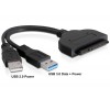 Pretvornik USB 3.0 + USB 2.0 zunanji > SATA22 Delock