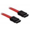 Kabel SATA 30cm rdeči ravni/ravni