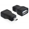 Adapter USB 2.0-A Ženski > USB-mini Moški