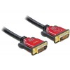 Kabel DVI 24+1 Moški/Moški 3,0m rdeči Premium DL